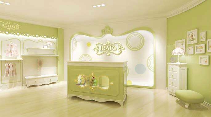 鄭州品牌童裝店裝修設(shè)計效果圖