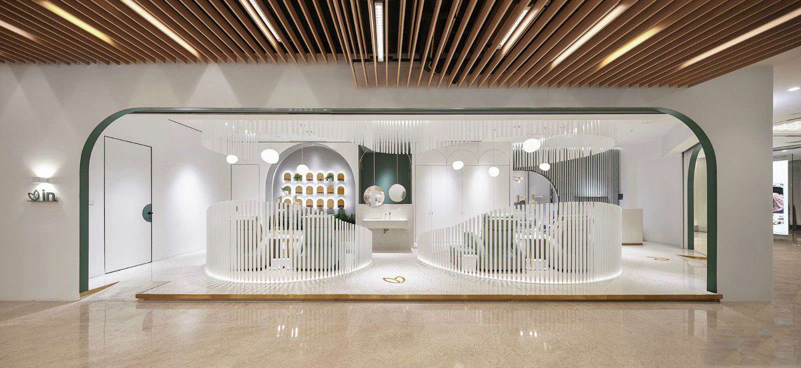 鄭州美甲店裝修設(shè)計(jì)效果圖