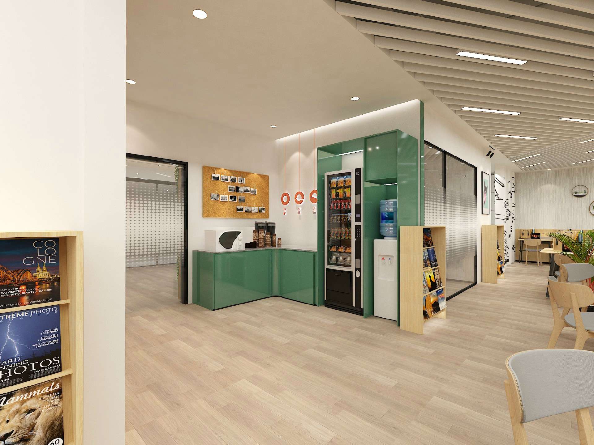 鄭州辦公室和培訓(xùn)室裝修設(shè)計案例