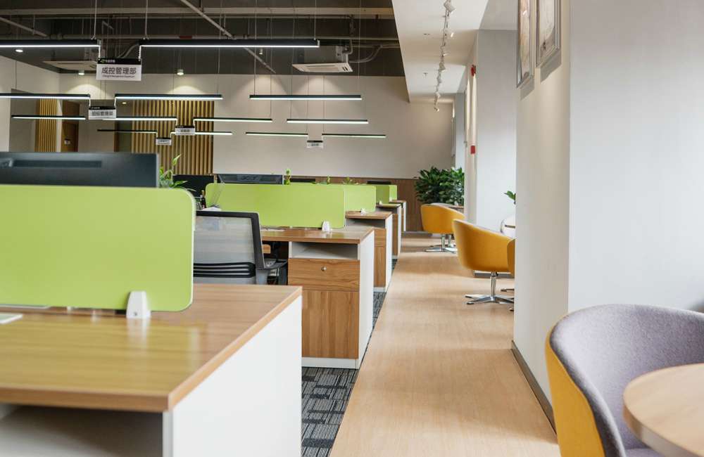 鄭東新區(qū)教育公司辦公室裝修設(shè)計案例