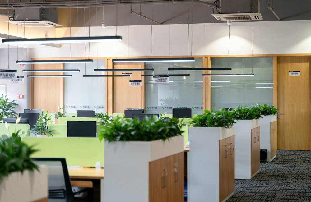 鄭東新區(qū)教育公司辦公室裝修設(shè)計案例
