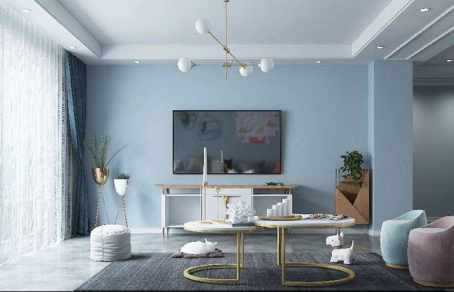 268平米現(xiàn)代風格四居室裝修設計案例