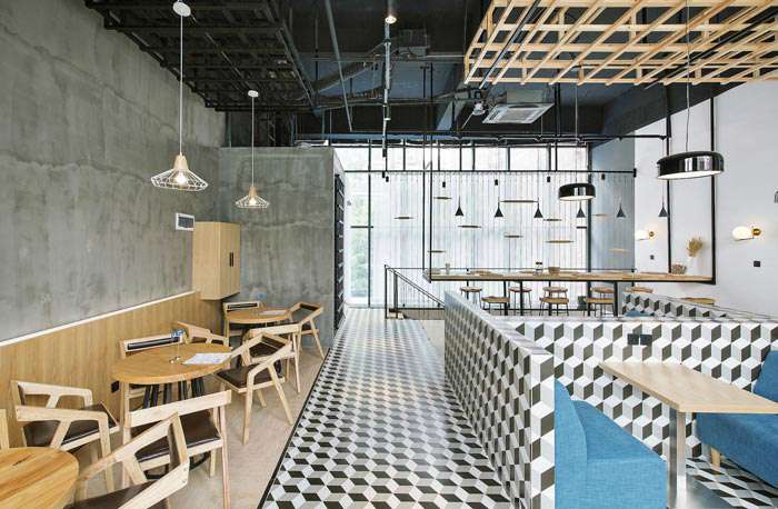 烘焙餐廳裝修設(shè)計效果圖