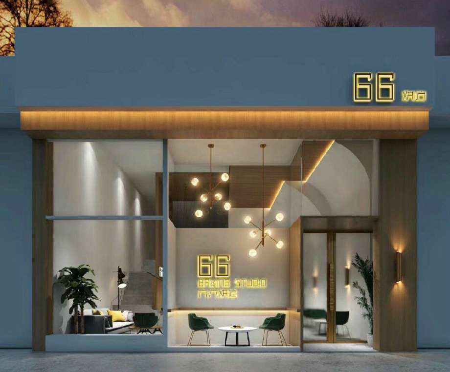 烘焙蛋糕店裝修設(shè)計(jì)效果圖