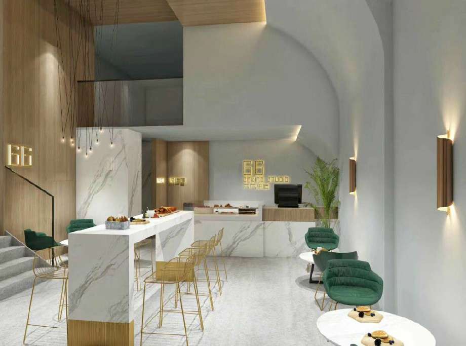 烘焙蛋糕店裝修設(shè)計(jì)效果圖