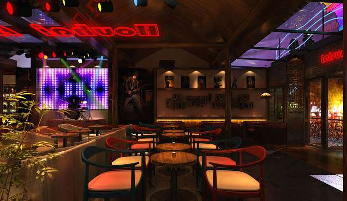 情侶,商務(wù),聚餐,休閑酒吧裝修設(shè)計效果圖