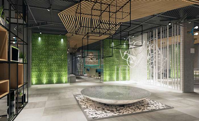 休閑健身會所裝修設(shè)計效果圖