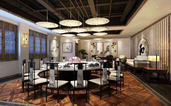 650平米中餐館裝修設(shè)計(jì)效果圖