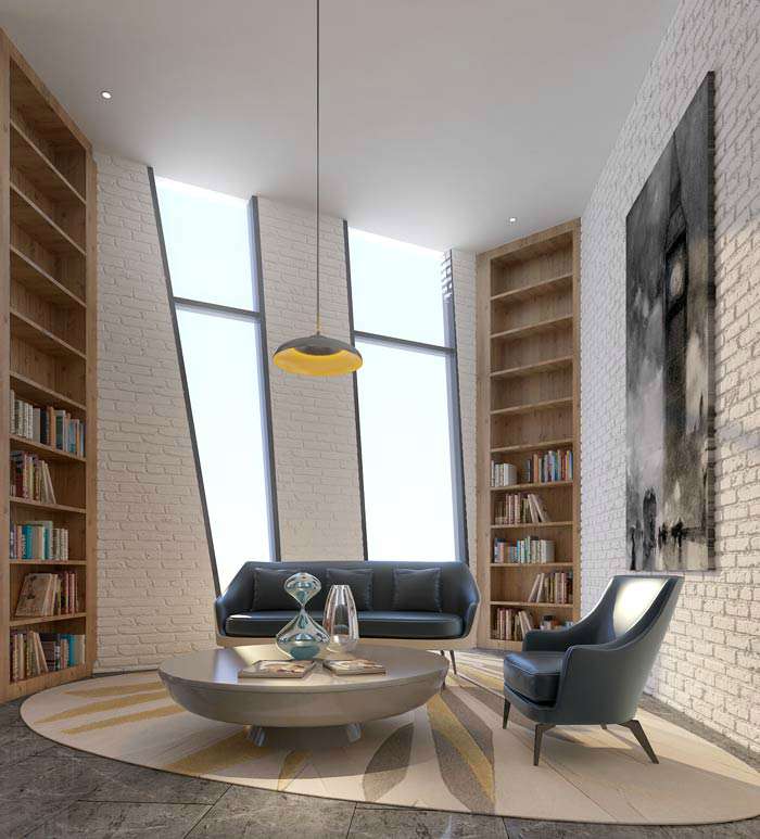 咖啡廳裝修設(shè)計方案效果圖