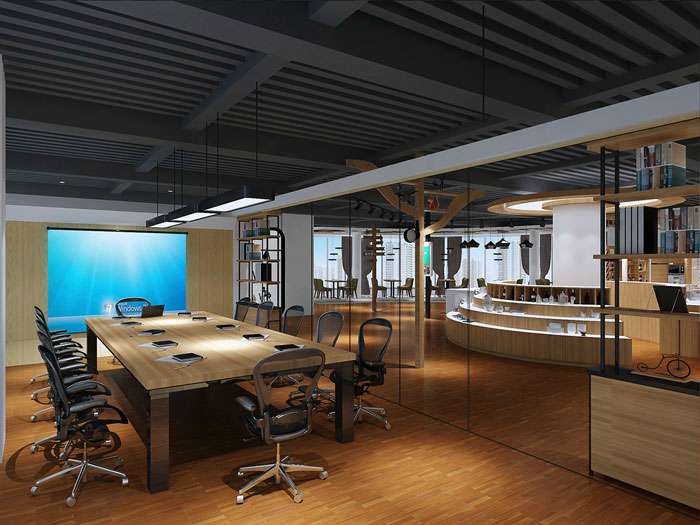 甜點(diǎn)展廳裝修設(shè)計(jì)效果圖