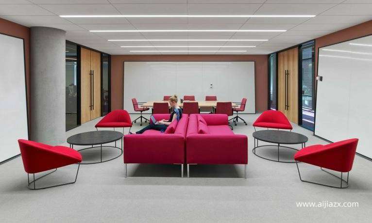 1000平米計算機存儲公司辦公室設(shè)計效果圖