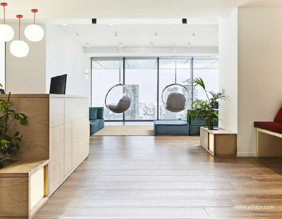 1850平米科技辦公室裝修設(shè)計效果圖