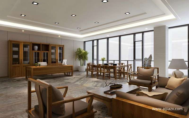 800平米公司辦公室設(shè)計效果圖