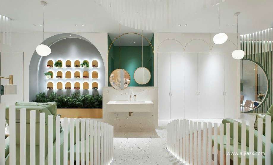 120平米婚紗店門面設(shè)計效果圖