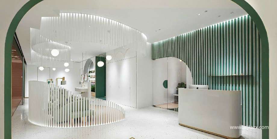 120平米婚紗店門面設(shè)計效果圖