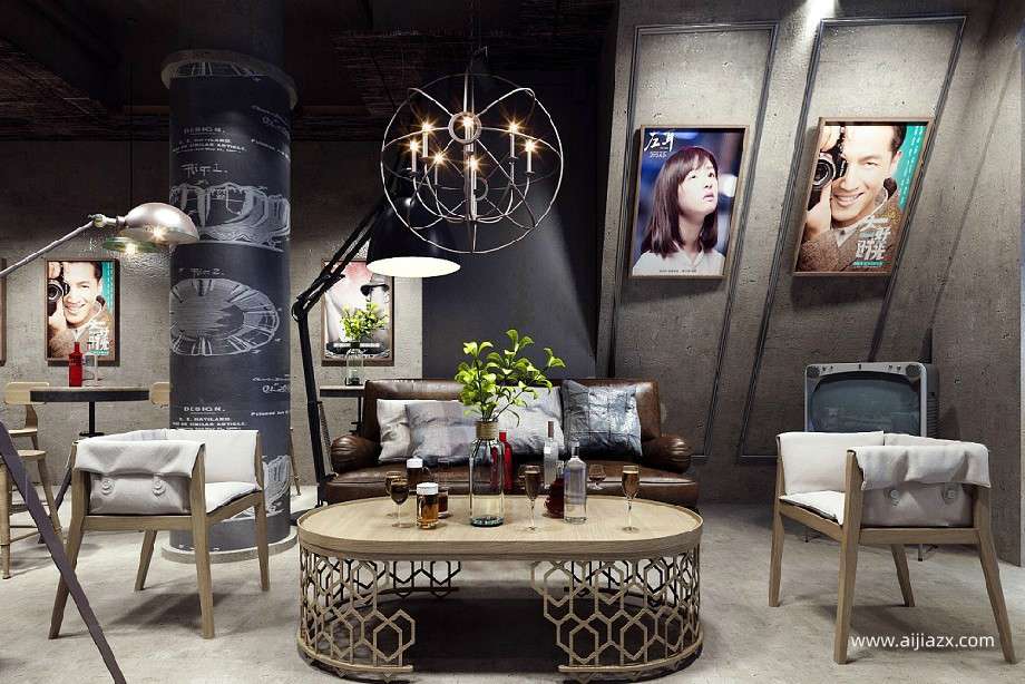 鄭州咖啡廳裝修設(shè)計效果圖