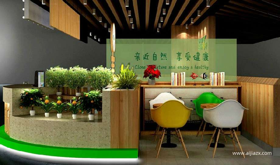 鄭州水果飲品店設(shè)計(jì),水果飲品店室內(nèi)設(shè)計(jì)的4個關(guān)鍵點(diǎn)