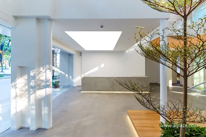 1600平方廠(chǎng)房辦公樓裝修設(shè)計(jì)效果圖