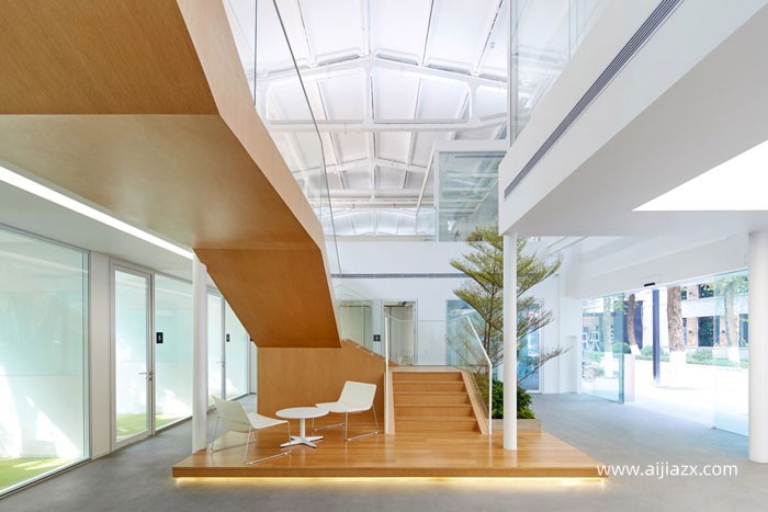 1600平方廠(chǎng)房辦公樓裝修設(shè)計(jì)效果圖