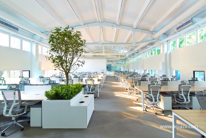 1600平方廠(chǎng)房辦公樓裝修設(shè)計(jì)效果圖