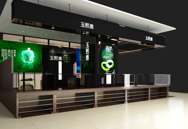 45平米珠寶首飾連鎖店裝修設(shè)計(jì)