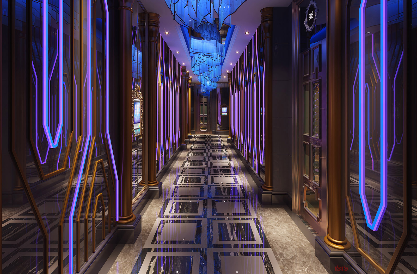 洛陽450平米KTV裝修設(shè)計效果圖