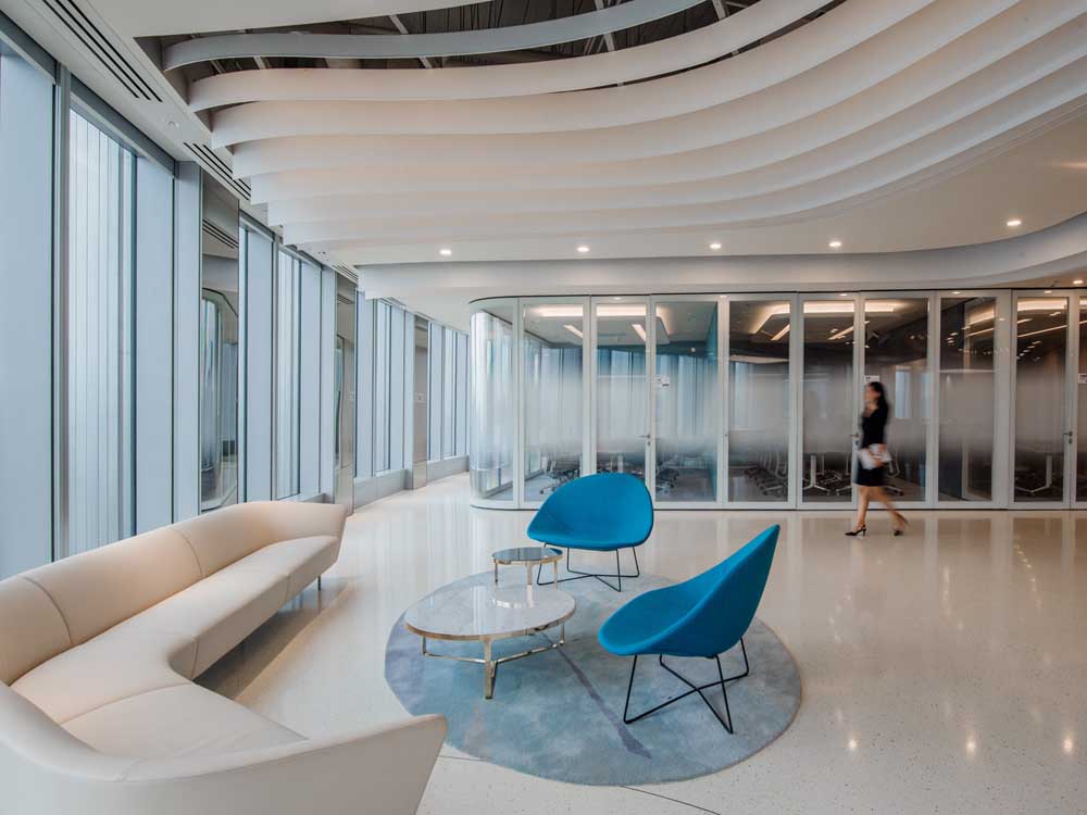 鄭州事務(wù)所辦公空間裝修設(shè)計，麻繩工作室效果圖