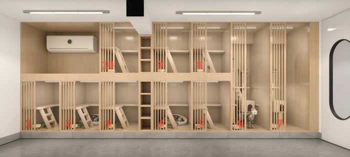 210平米開(kāi)封寵物店設(shè)計(jì)效果圖