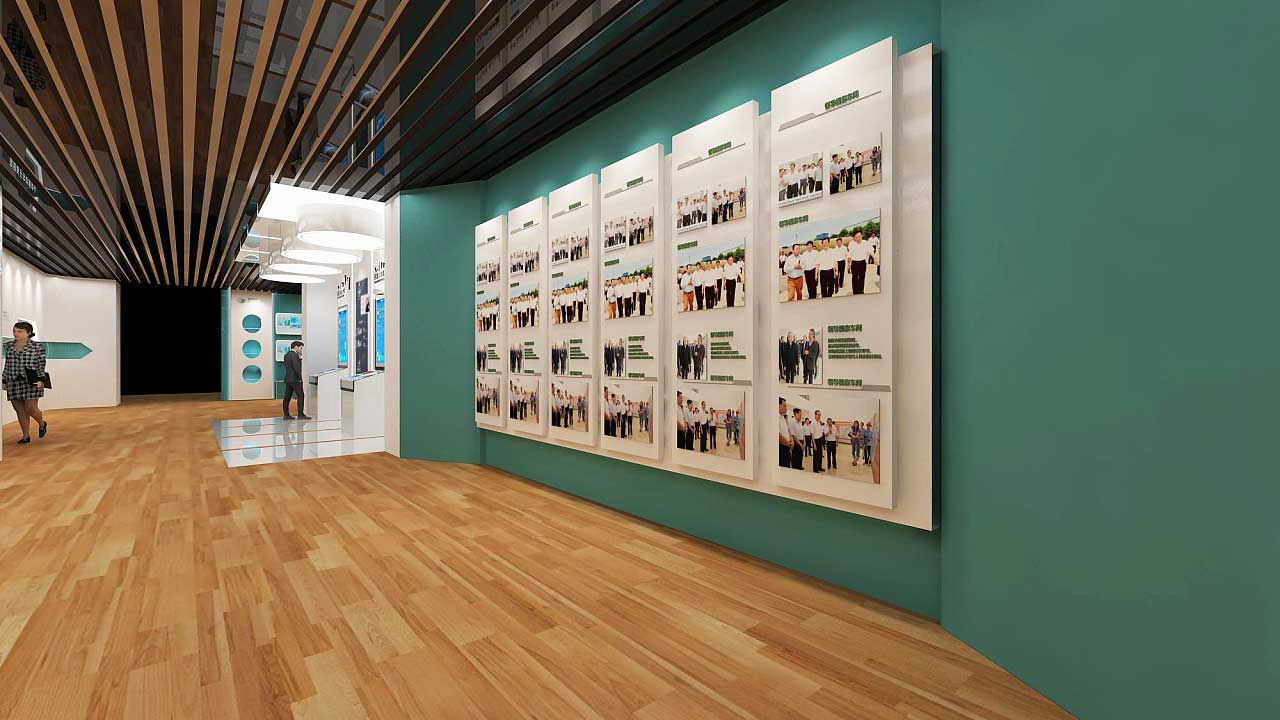 鄭州職業(yè)技術(shù)學院實訓教室展廳設(shè)計