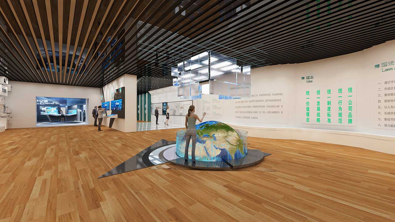 鄭州職業(yè)技術(shù)學院實訓教室展廳設(shè)計