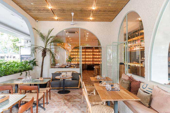 鄭州280m2咖啡酒吧設(shè)計(jì)效果圖