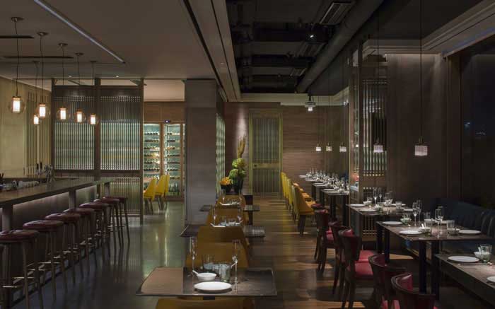 鄭州東區(qū)850平米品牌餐廳設計效果圖