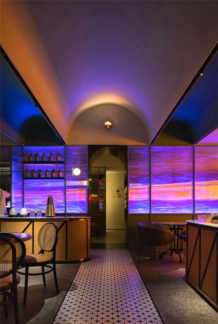 180平米鄭州酒吧+簡餐設(shè)計效果圖