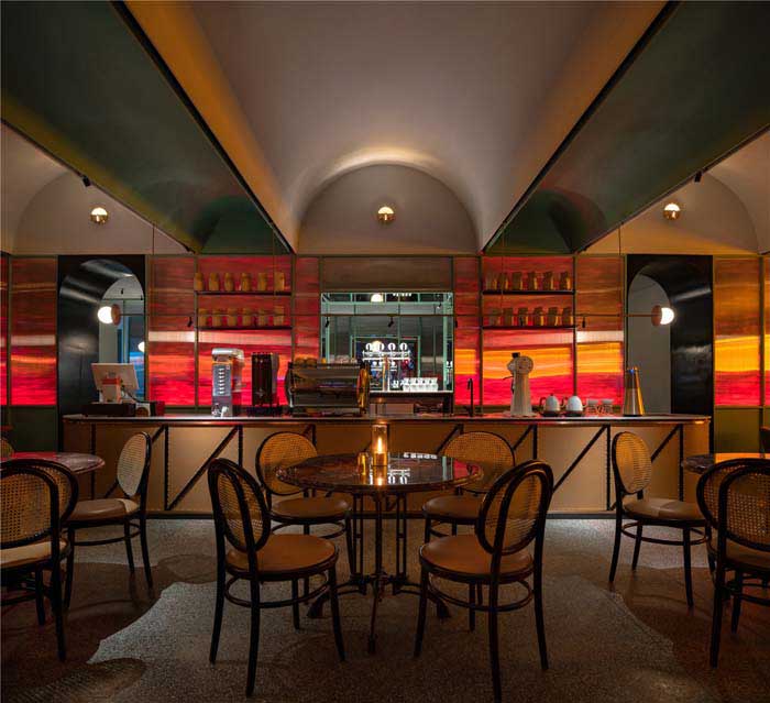 180平米鄭州酒吧+簡餐設(shè)計效果圖