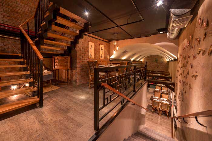 600m2焦作精品中餐廳設(shè)計裝修效果圖