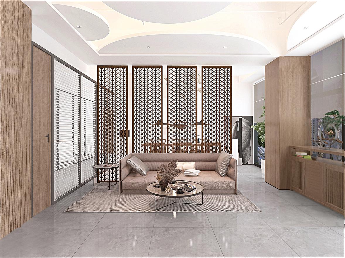 鄭州中原區(qū)辦公室裝修設(shè)計效果圖