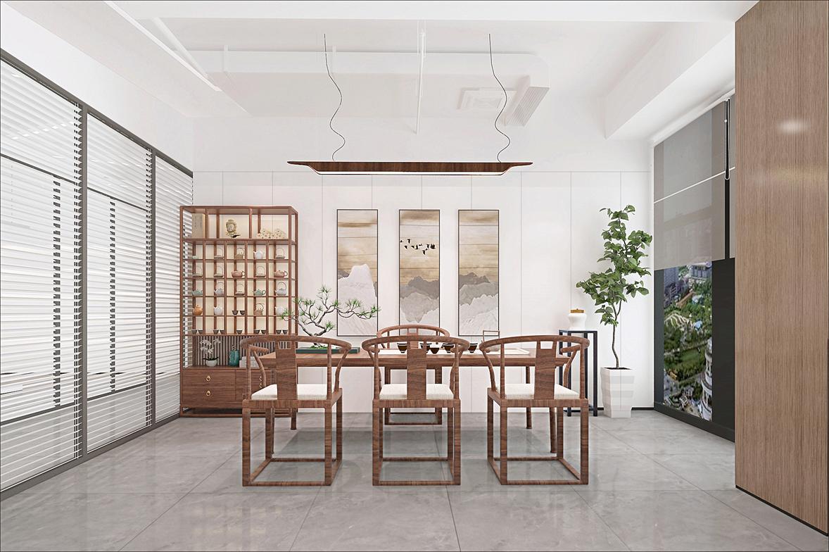 鄭州中原區(qū)辦公室裝修設(shè)計效果圖