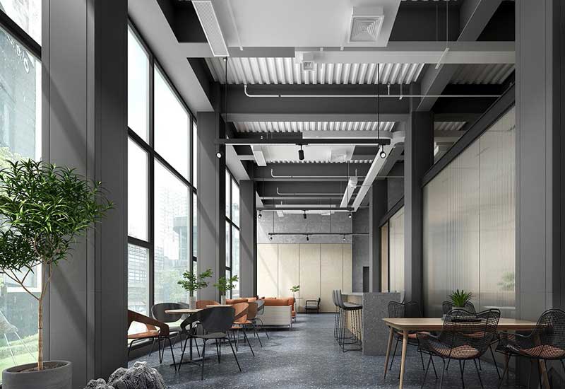 460平米鄭州辦公室設(shè)計裝修效果圖