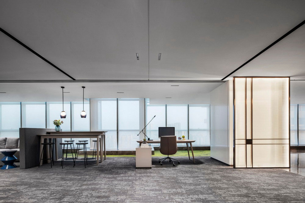 420平米鄭州中原區(qū)辦公室裝修設計效果圖