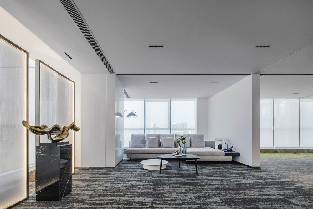 420平米鄭州中原區(qū)辦公室裝修設計效果圖