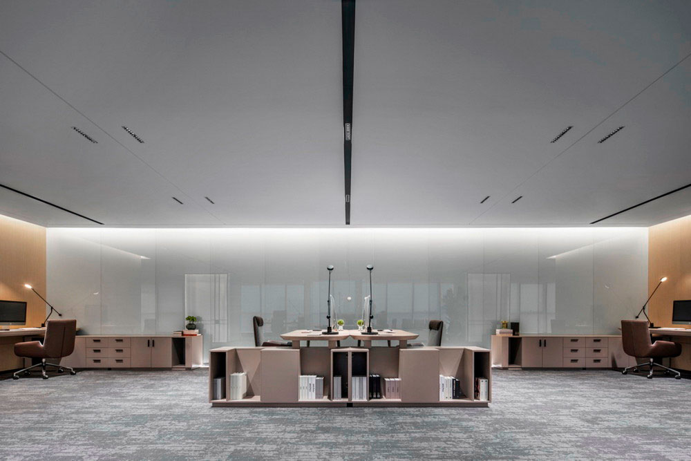 420平米鄭州中原區(qū)辦公室裝修設計效果圖