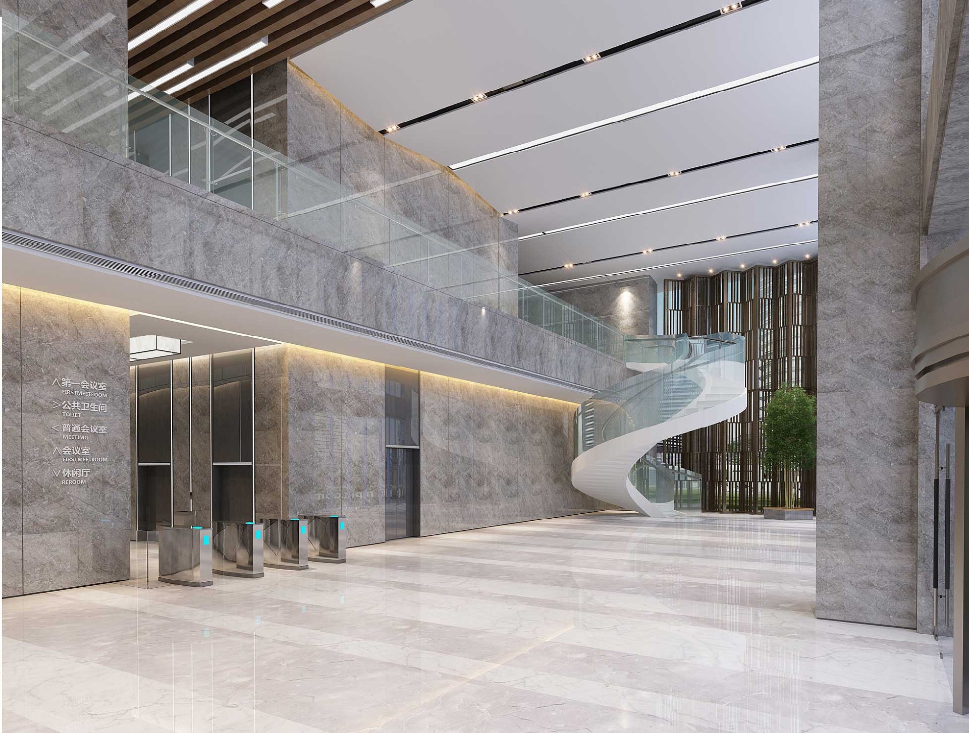 鄭州滎陽(yáng)寫(xiě)字樓裝修設(shè)計(jì)效果圖