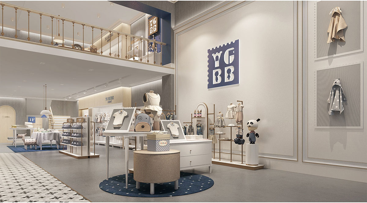 母嬰用品專(zhuān)賣(mài)店設(shè)計(jì)裝修效果圖