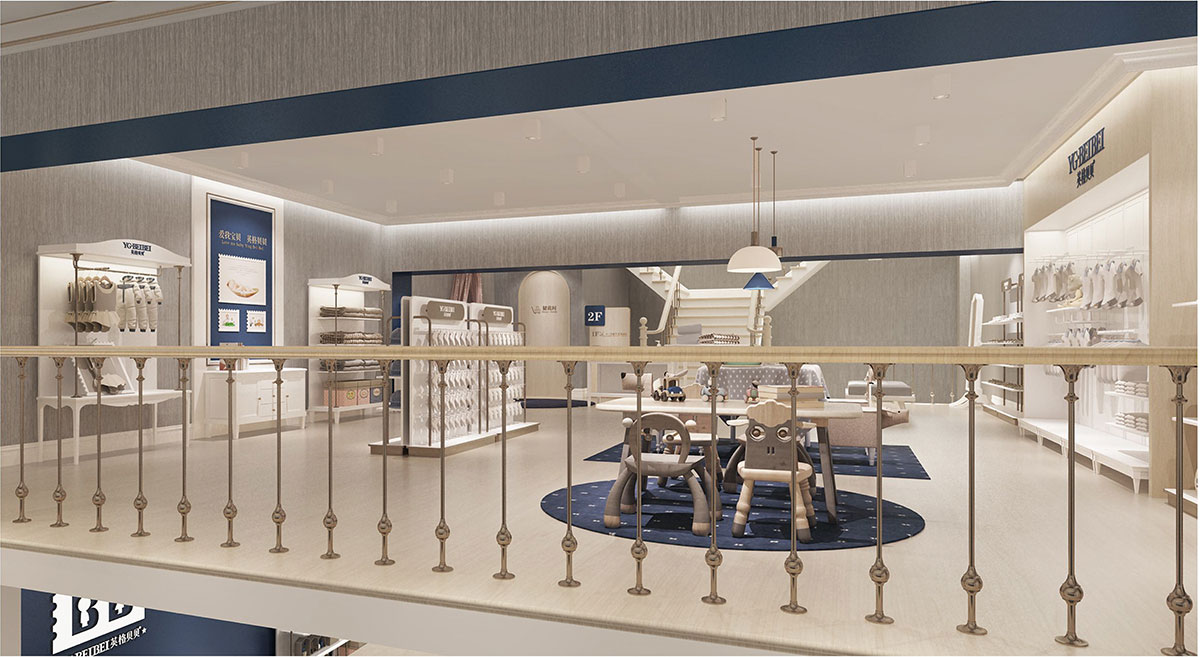 母嬰用品專(zhuān)賣(mài)店設(shè)計(jì)裝修效果圖