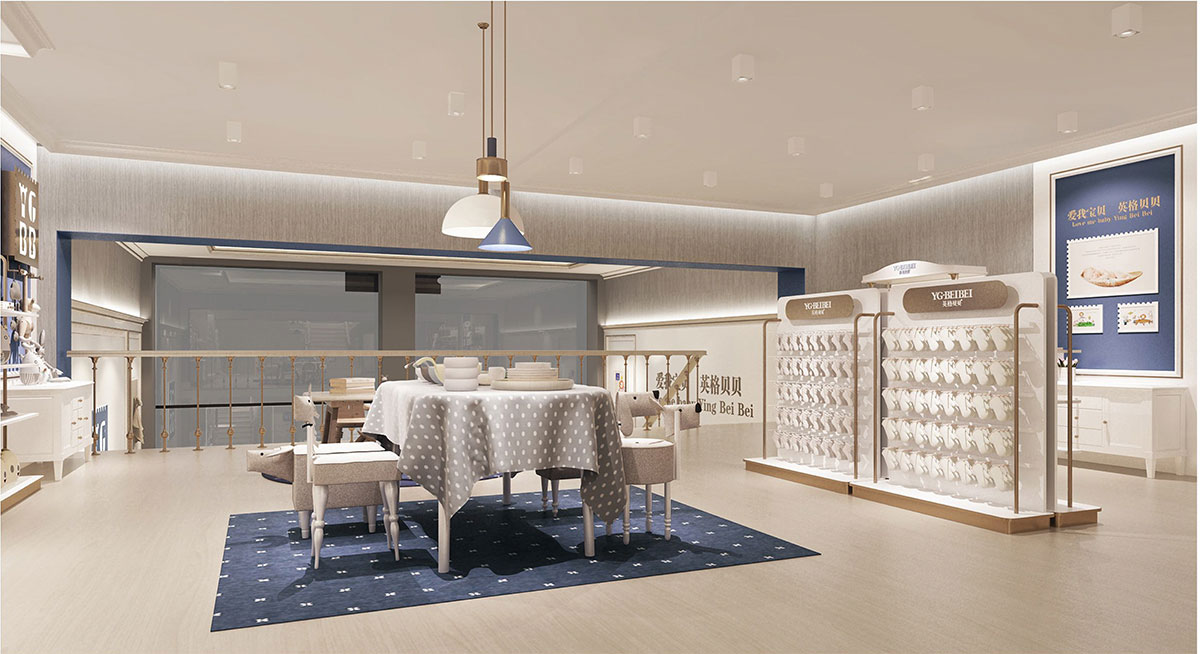 母嬰用品專(zhuān)賣(mài)店設(shè)計(jì)裝修效果圖