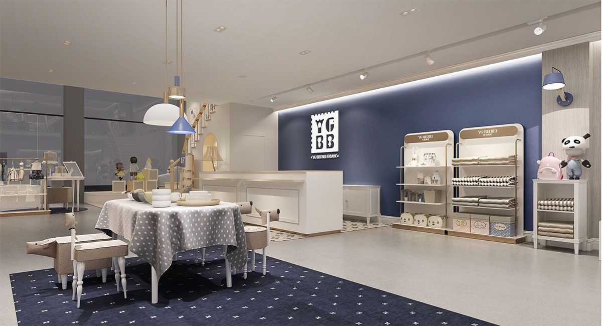 母嬰用品專(zhuān)賣(mài)店設(shè)計(jì)裝修效果圖