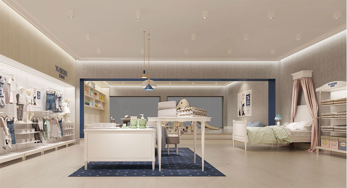 母嬰用品專(zhuān)賣(mài)店設(shè)計(jì)裝修效果圖