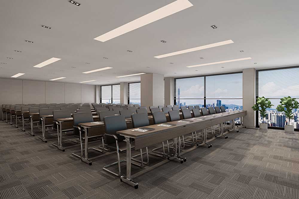 600平米國(guó)企辦公室裝修效果圖-600平米國(guó)企辦公空間設(shè)計(jì)