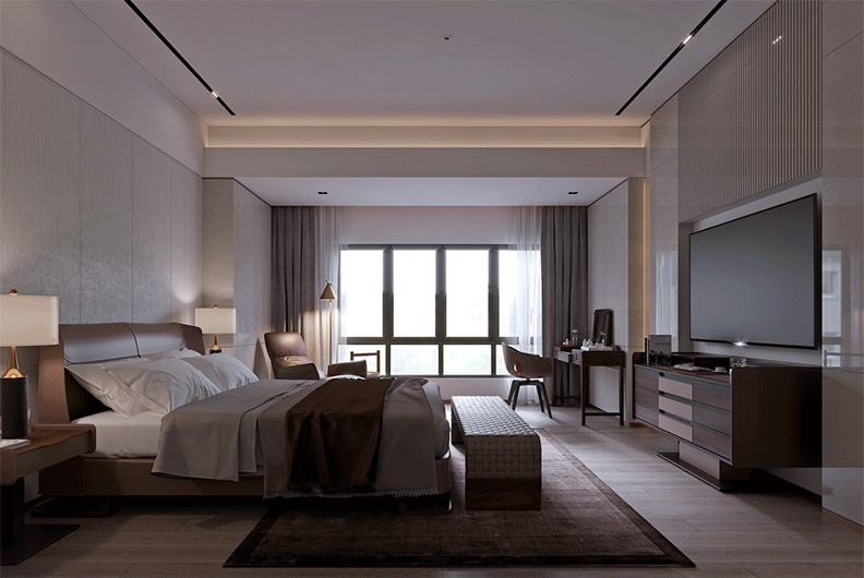 400平米鄭州別墅設(shè)計-別墅裝修設(shè)計效果圖