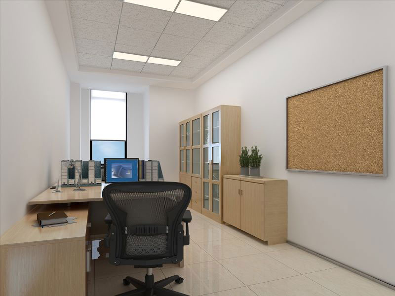 鄭州畫室辦公空間設(shè)計-教室裝修設(shè)計效果圖